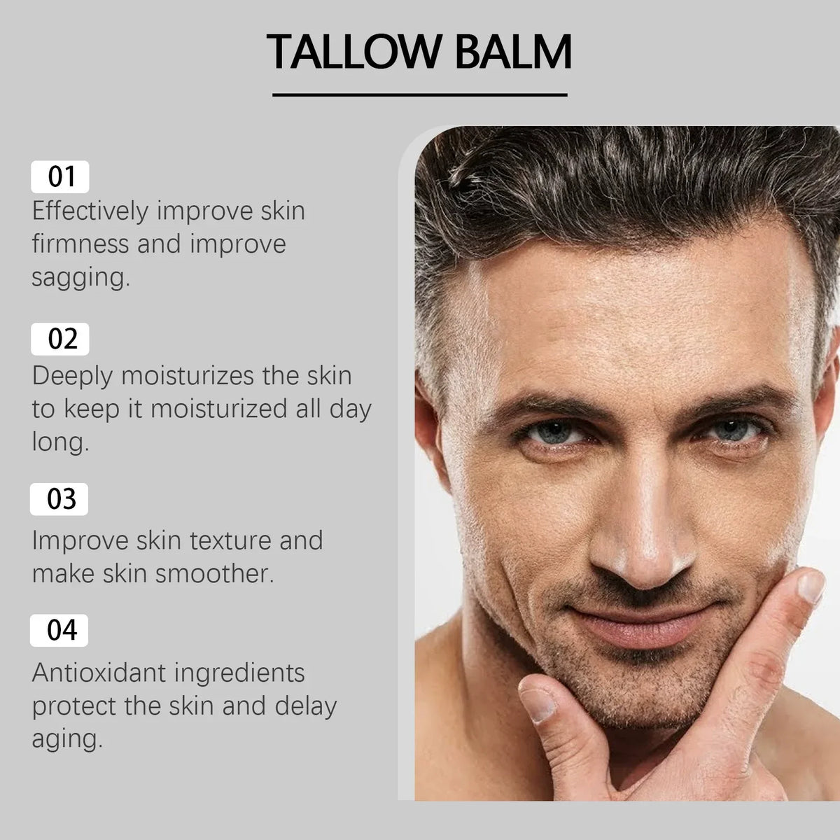 Wrinkle Repair Tallow Balm | Designed for Men