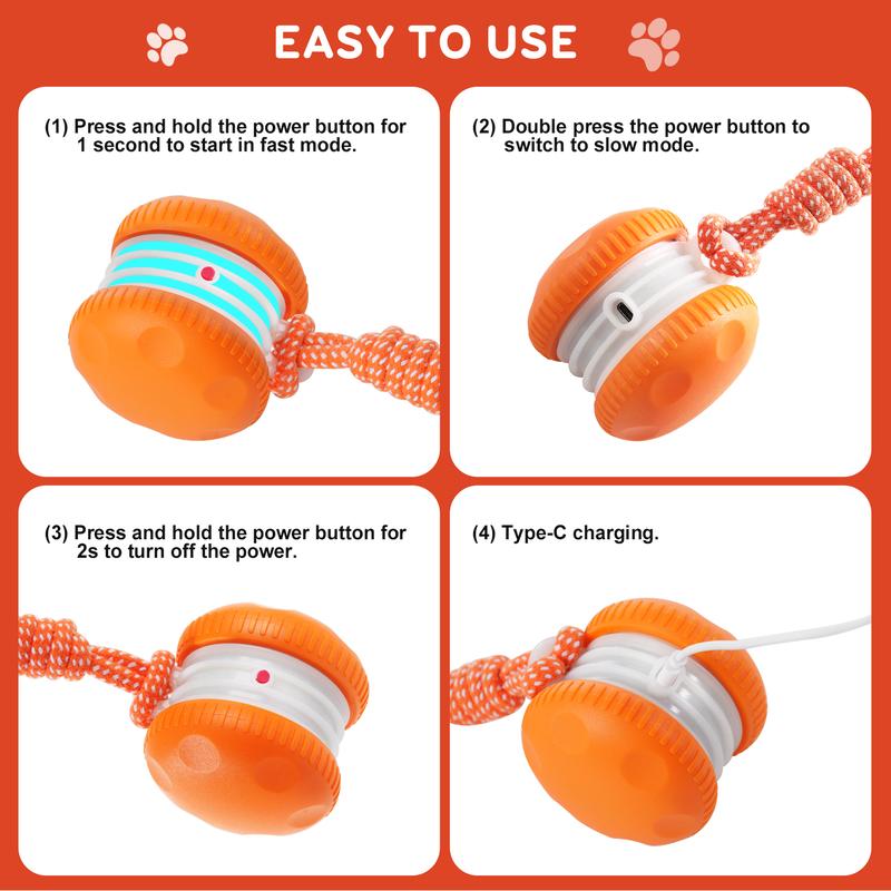 TailChase™ Smart Dog Ball Keeps Dogs Entertained Longer