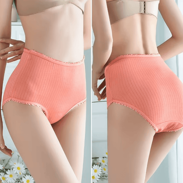Leak-Free Women's Underwear Set of 3 – Lightweight, Absorbent, Stylish Comfort in Multiple Sizes