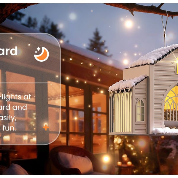 Church-Shaped Metal Solar Bird Feeder