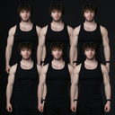  Black 6pk