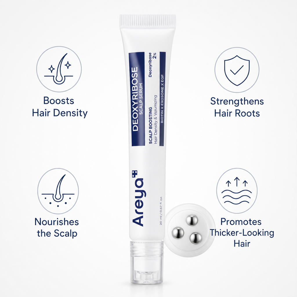HairViora™ – Deoxyribose scalp care for healthy-looking hair