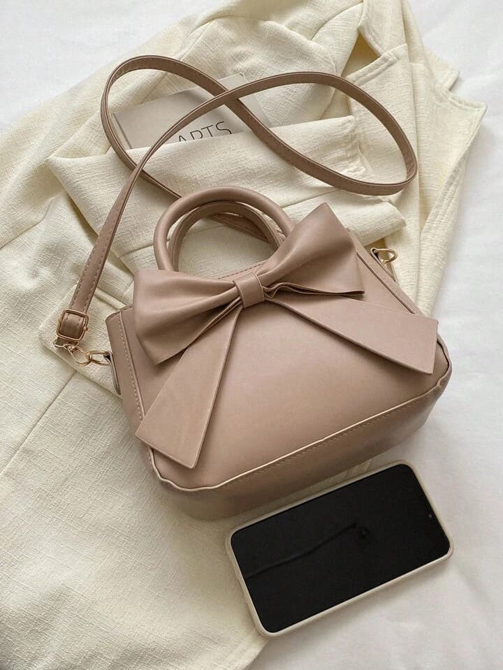 Mini Square Handbag – Stylish Solid Color Purse for Women