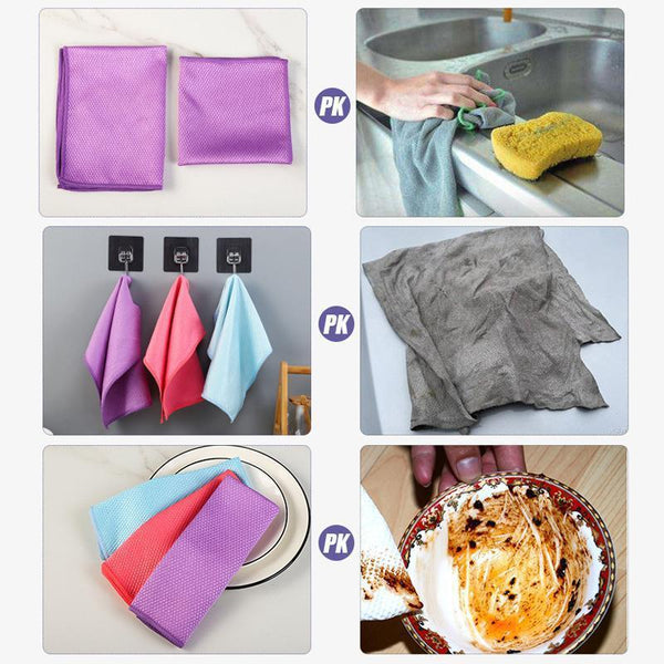 FishClean™ - The Streak-Free Microfiber Cloths! ✨