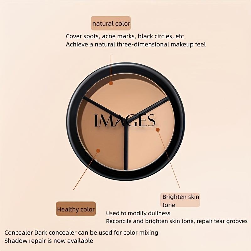 Mila™ – Dreifarbiger Concealer-Creme deckt Pickel, dunkle Augenringe und Konturen [50% Rabatt]