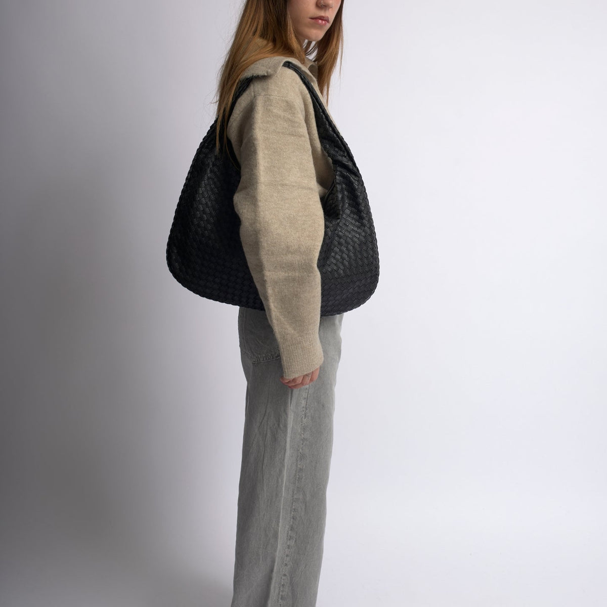 AURA™ Braided Shoulder Bag