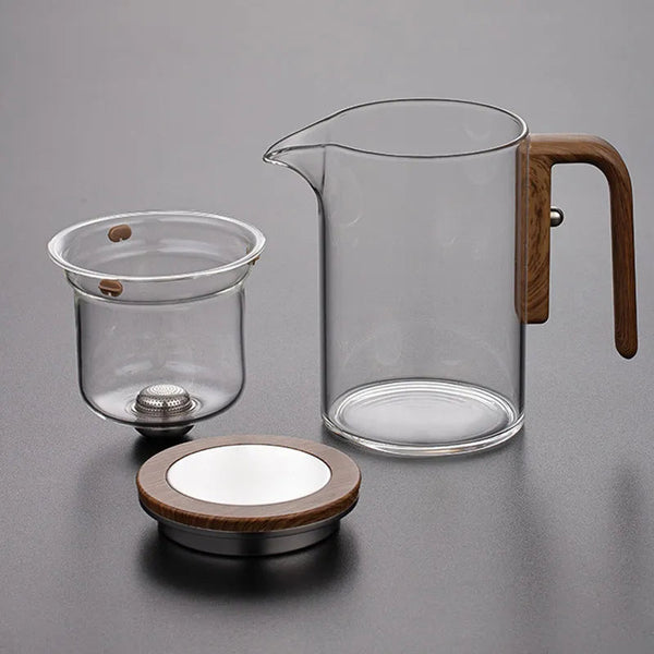 Heat-Resistant Glass Teapot