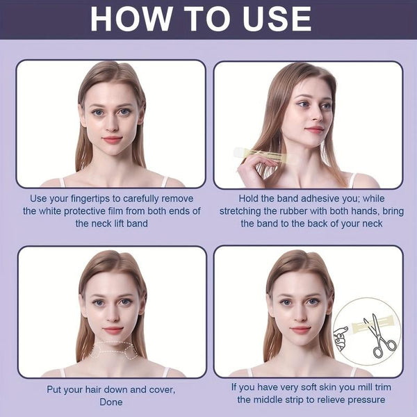 LiftLuxe – Instant Neck Tape for Firming & Smoothing