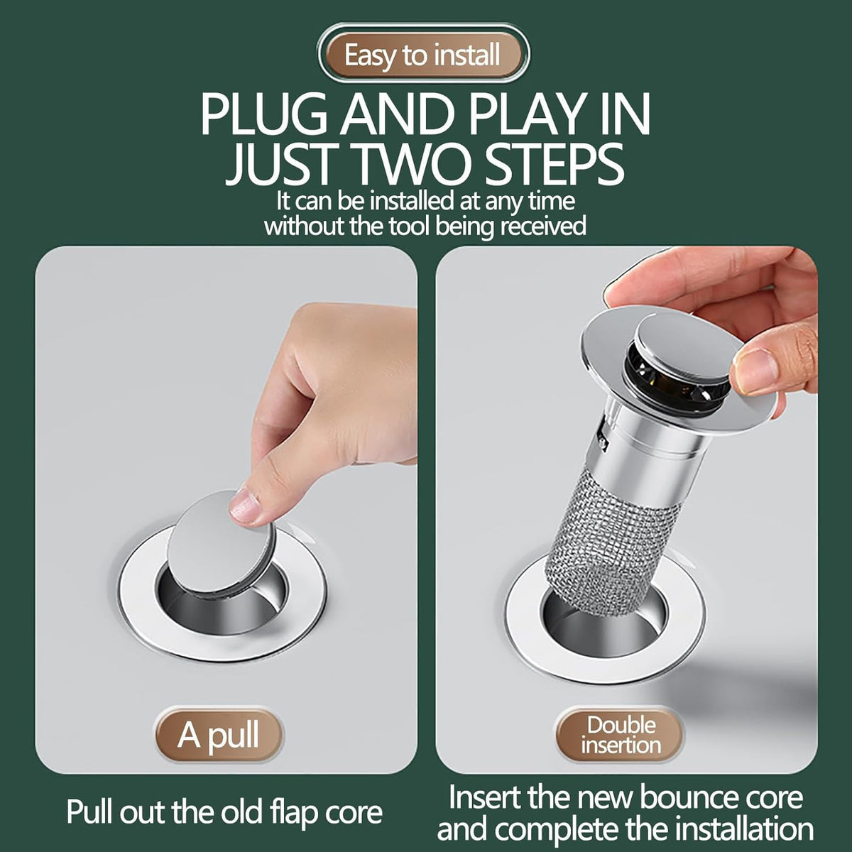 ClogSafe™ | Effortless Sink Clogging Protection