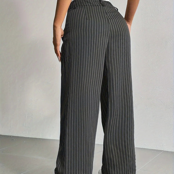 PinstripePower™ — Sculpt Your Curves and Command Every Room with Effortless Style