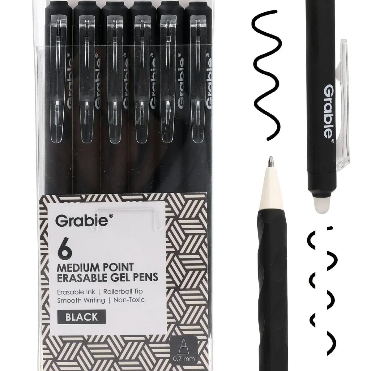 Medium Point Erasable Gel Pen Set