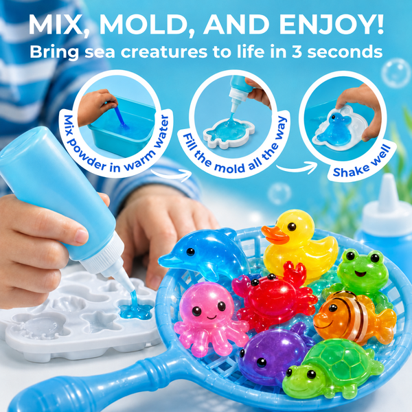 MagicMelt™ – Water-Based 3D Figure Creation Kit