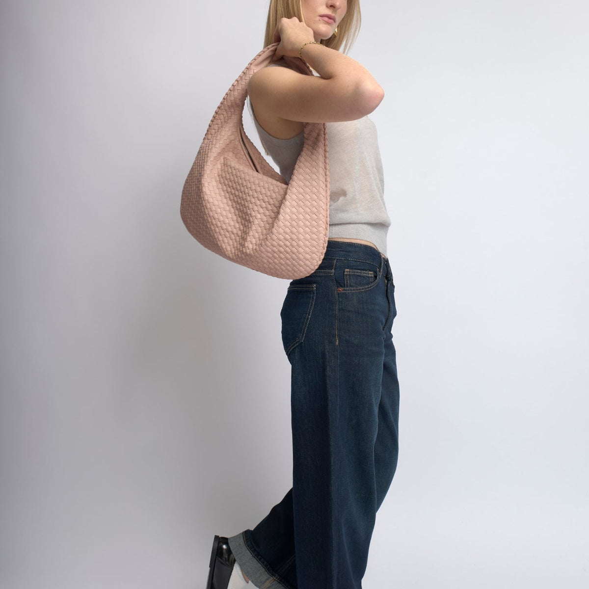 AURA™ Braided Shoulder Bag