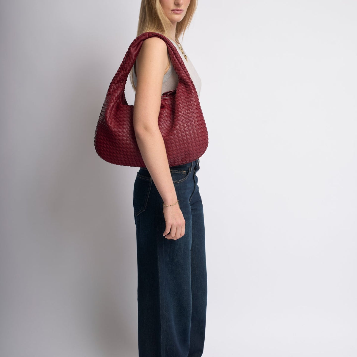 AURA™ Braided Shoulder Bag