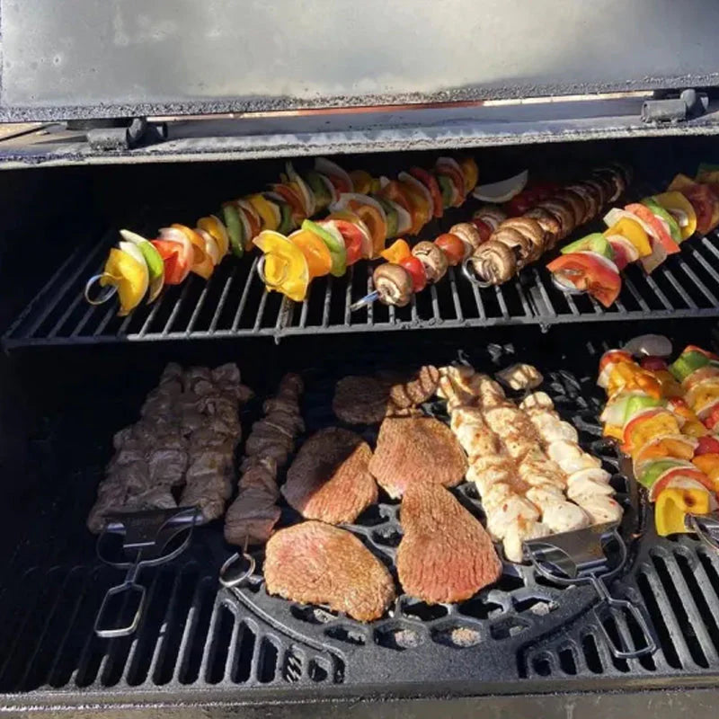 BlazeTrio Skewers — Master the Grill, Ignite Legendary Flavor Every Time