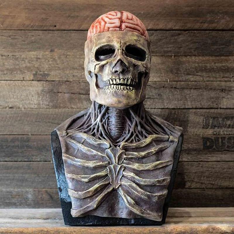 BoneFright™ Skull Mask — Command Fear With Jaw-Dropping Nightmare Realism