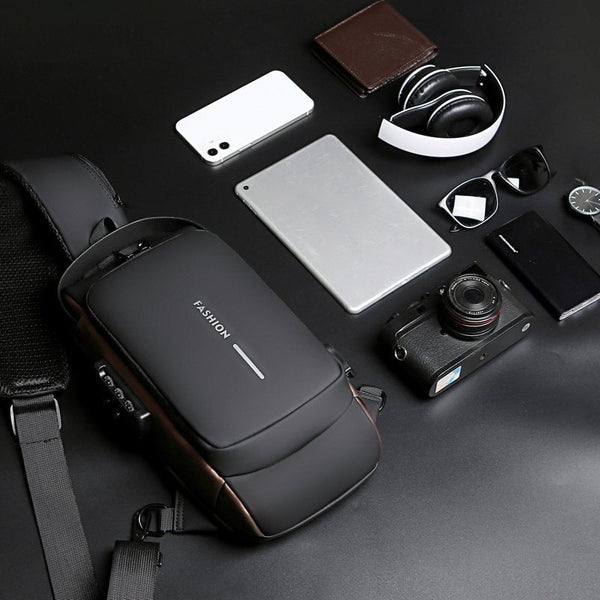 MotoCharge™ | Motorcycle USB Charging Anti-Theft Shoulder Bag
