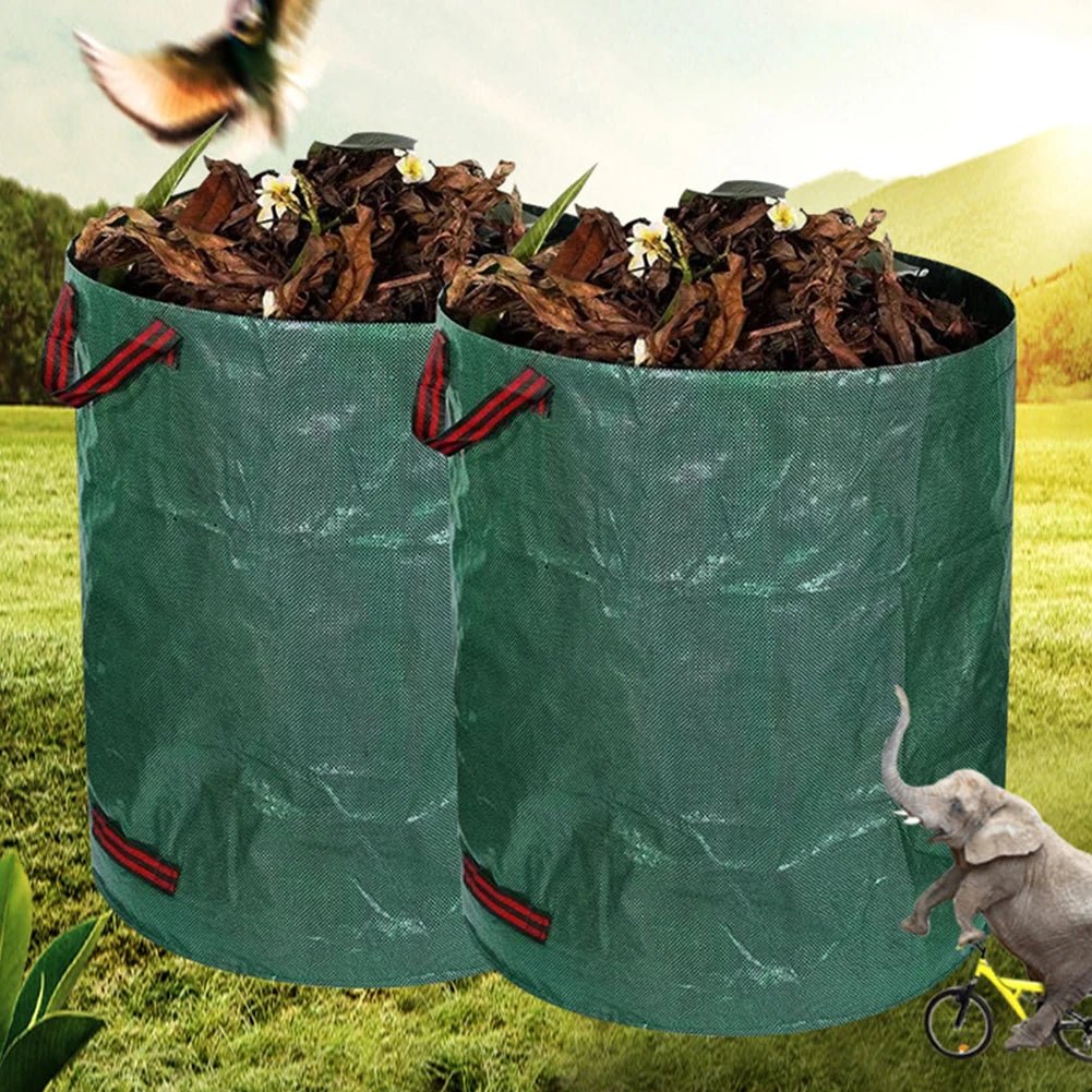 SteelGrip GardenTough™ — Haul Twice the Weight, Crush Every Cleanup Without a Tear