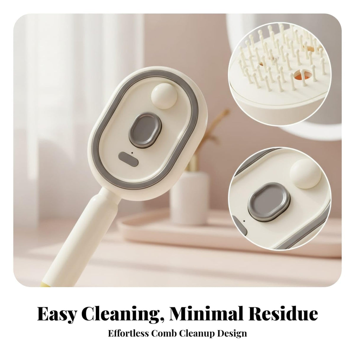 SilkVexa™ – 3-In-1 Steam Hair Straightener Massage Brush