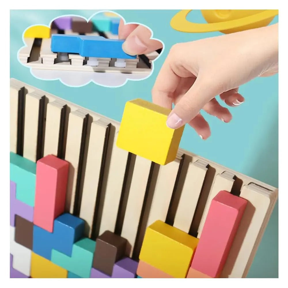 BrainBlocks – Wooden Stacking Fun Game