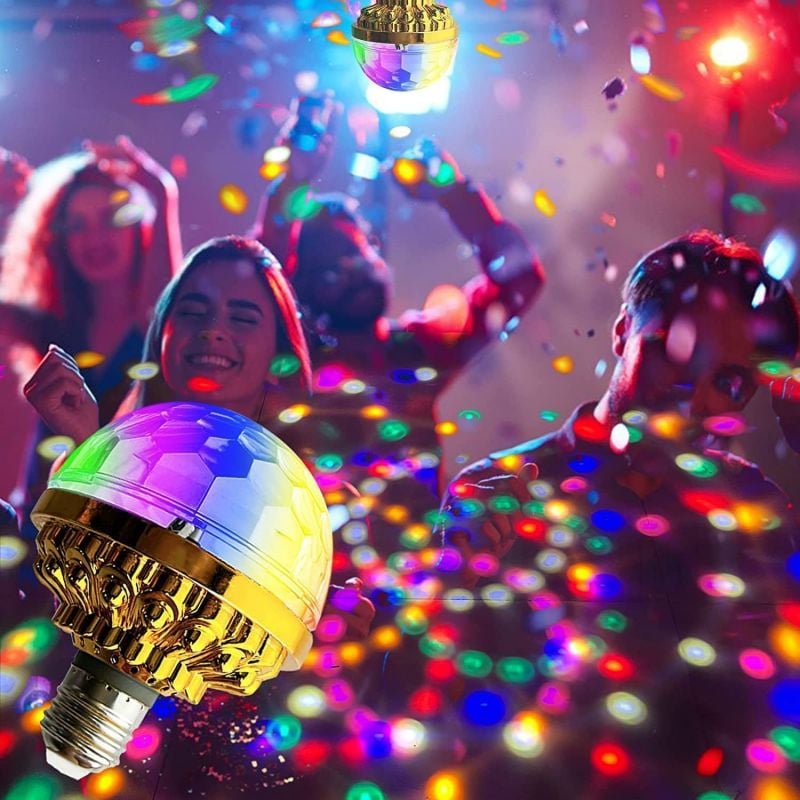 DiscoGlow™ Rotating Disco Lamp