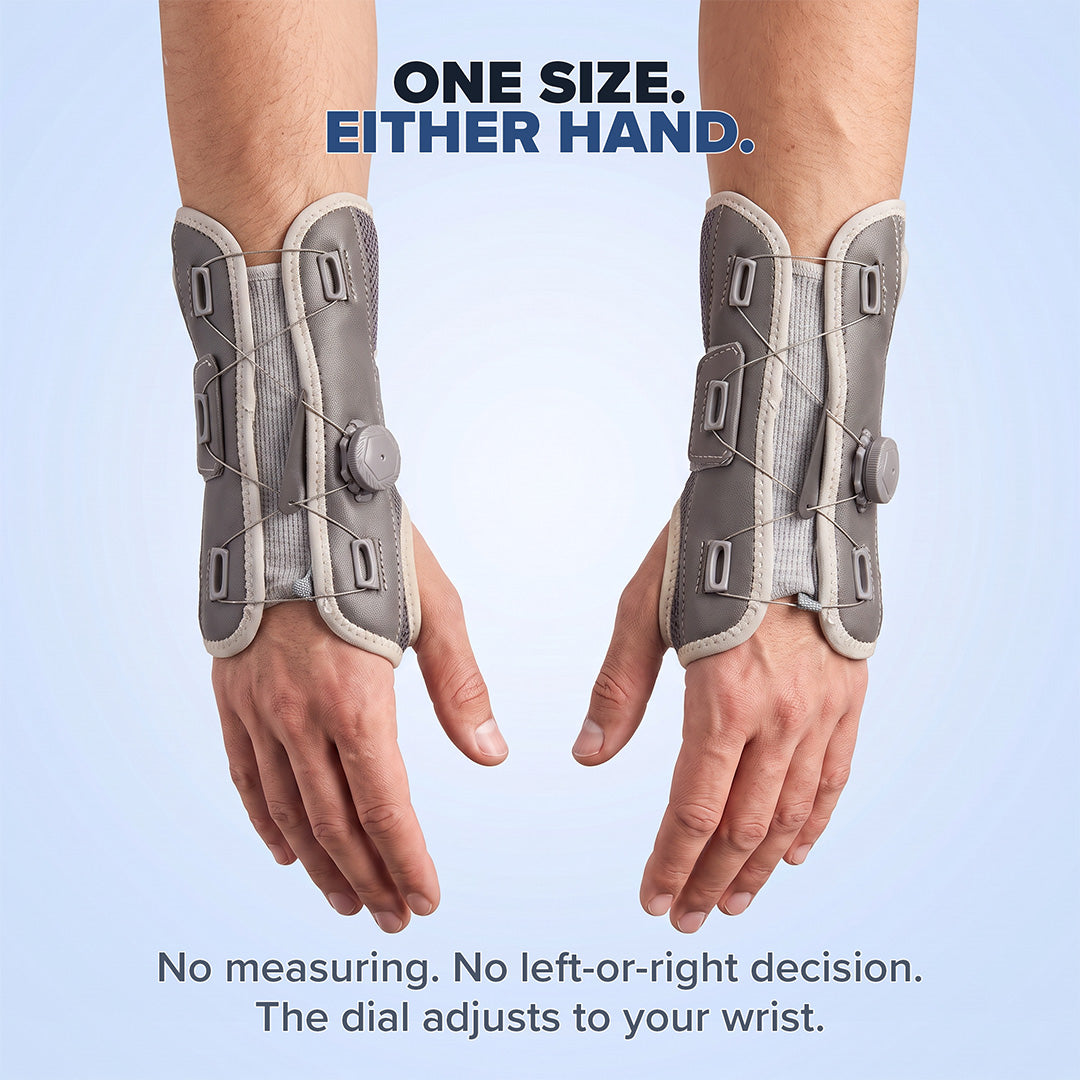 WristLuxe™ Brace – Adjustable Wrist Support for Everyday Comfort