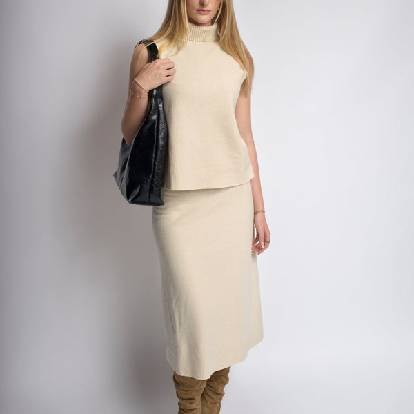 Scarlett Distressed Leather Tote