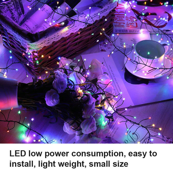 FlexiGlow | LED Copper Wire Firecracker Lights – Transform Any Space with Magic ✨