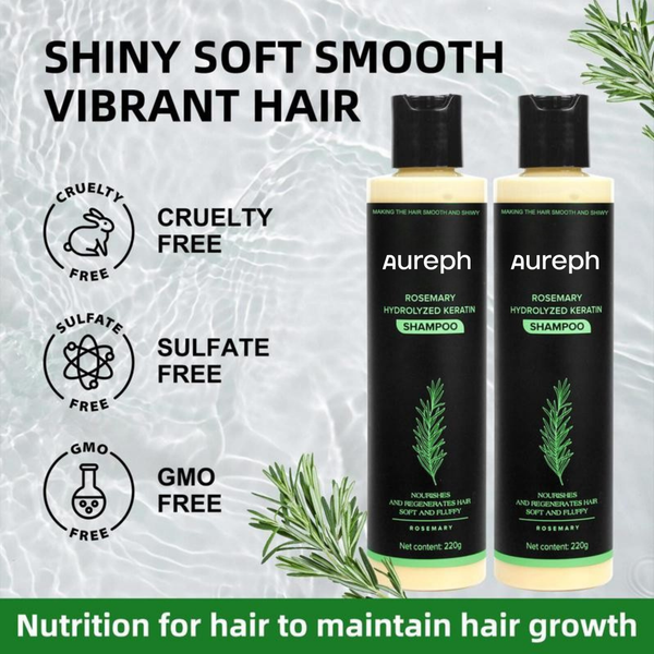 PureRose™ Rosemary Shampoo For Revitalized Healthy Looking Hair