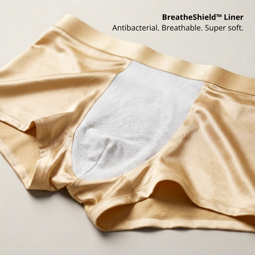 SilkVanta™ Premium Boxer for Odor-Free, Friction-Free Daily Comfort