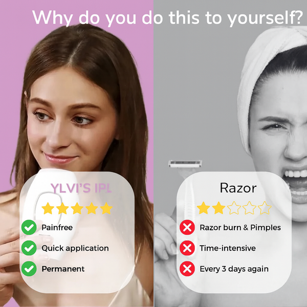 ✨ Ylvis IPL Hair Remover – Smooth, Hair-Free Skin from Home