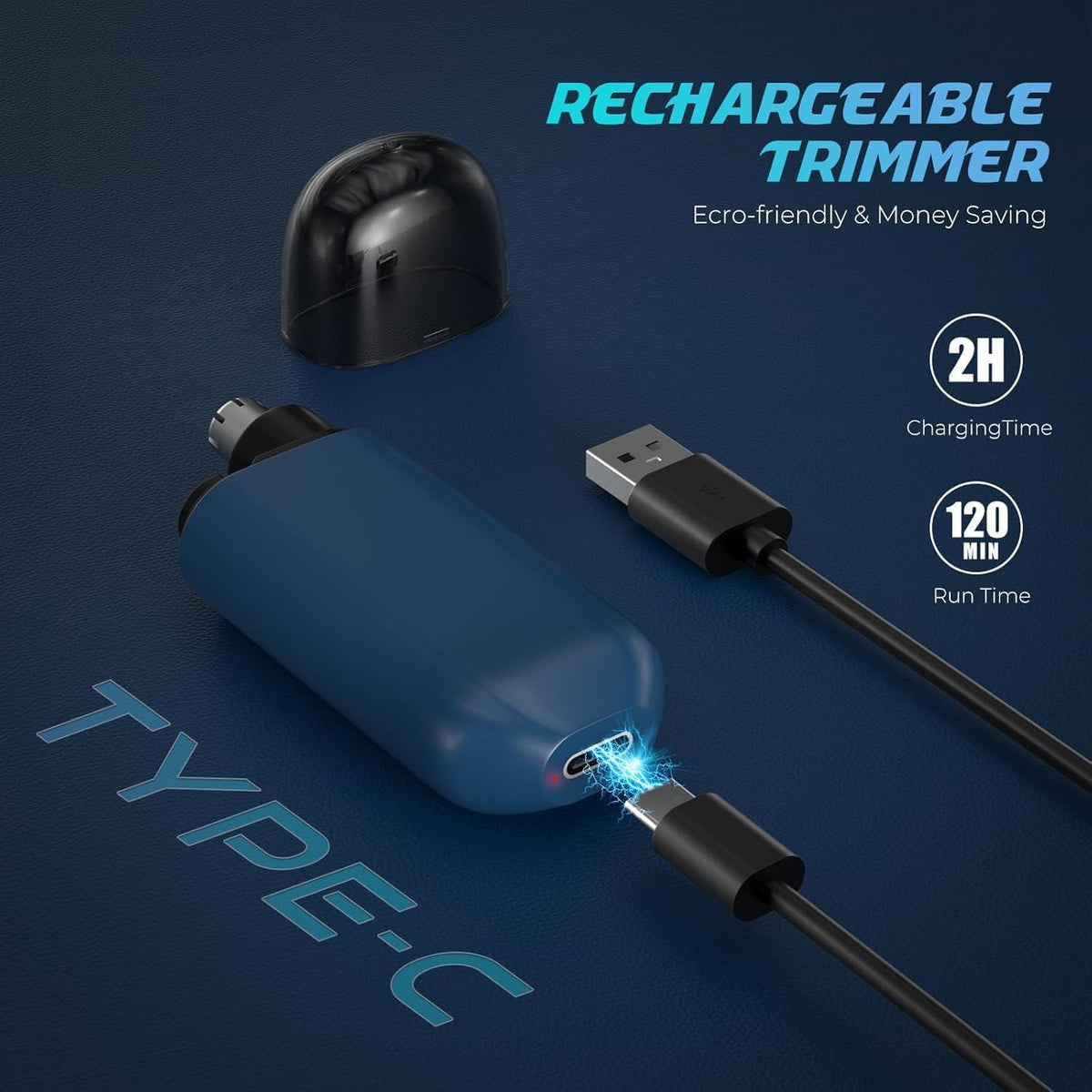 Nextrim™ – Cordless Rechargeable Nose And Ear Trimmer