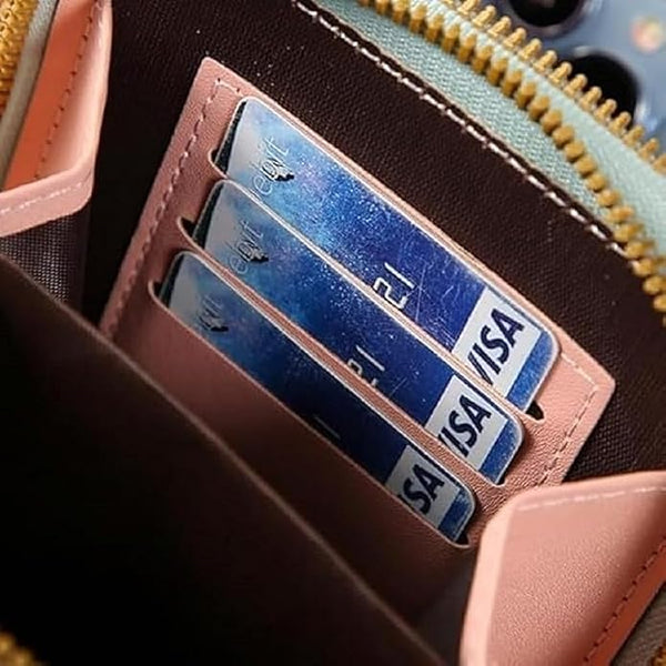 PurseLuxe™ – Crossbody Phone Bag With Touchscreen Card Slots