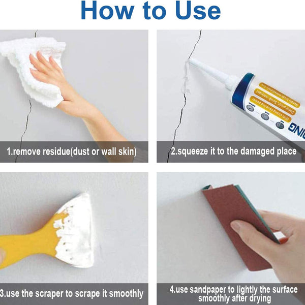 WallFix – Instant Repair Paste for Seamless Walls