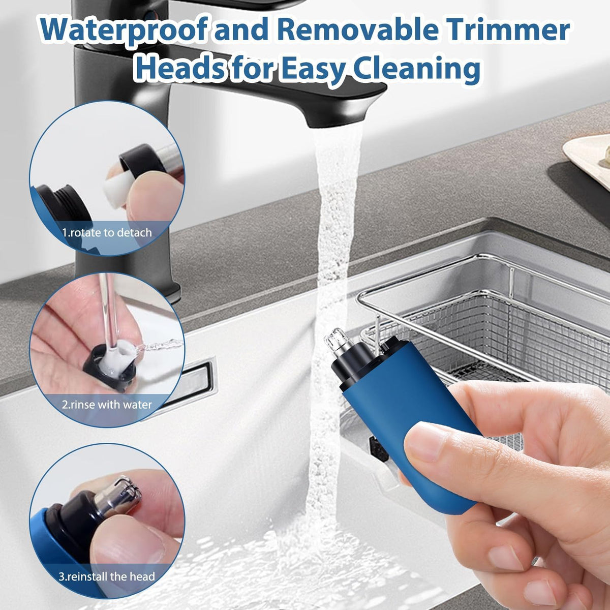 Nextrim™ – Cordless Rechargeable Nose And Ear Trimmer