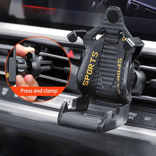 Polmano Car Seat Phone Holder