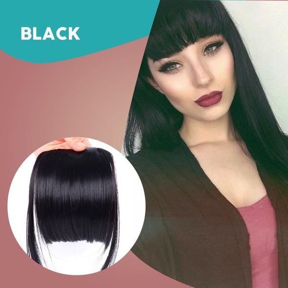 FringeLuxe™ – Unsichtbare Clip-in-Ponyfransen für ein sofort frisches, natürliches Aussehen [50% Rabatt]