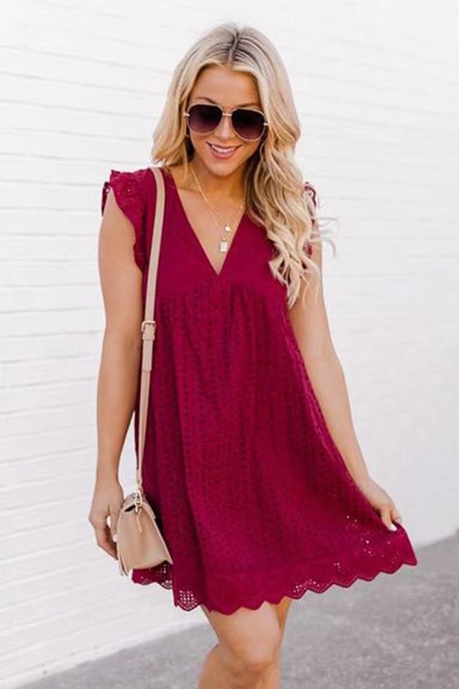 Brooke™ Lace Dress Romper