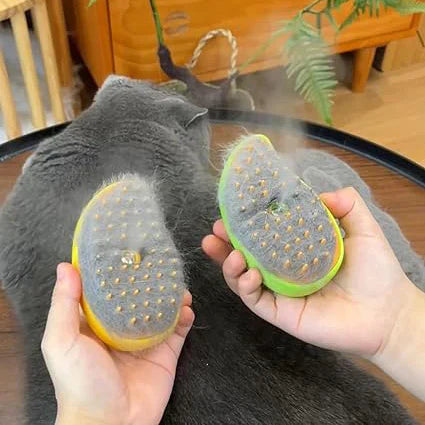 FurEase™ Steamy Cat Brush
