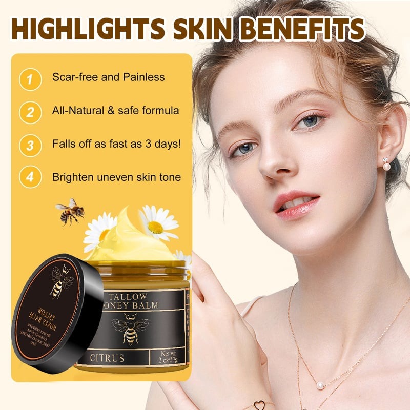 Beef Tallow Honey Balm