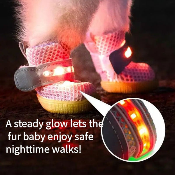 LED Dog Boots™ — Fearless Paw Protection that Lights Every Adventure