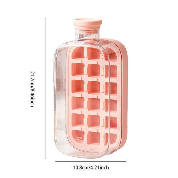 Kettle-Shaped Press Ice Tray – Easy Release & Large Capacity