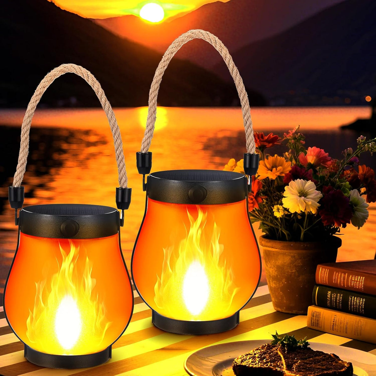 FlameAura™ | Atmospheric Flame Effect Without Fire or Smoke
