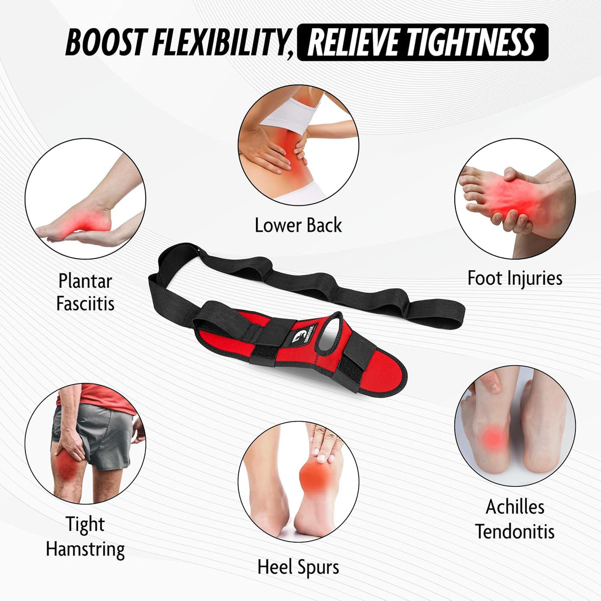 FlexiStrap™ Enhanced Flexibility Support