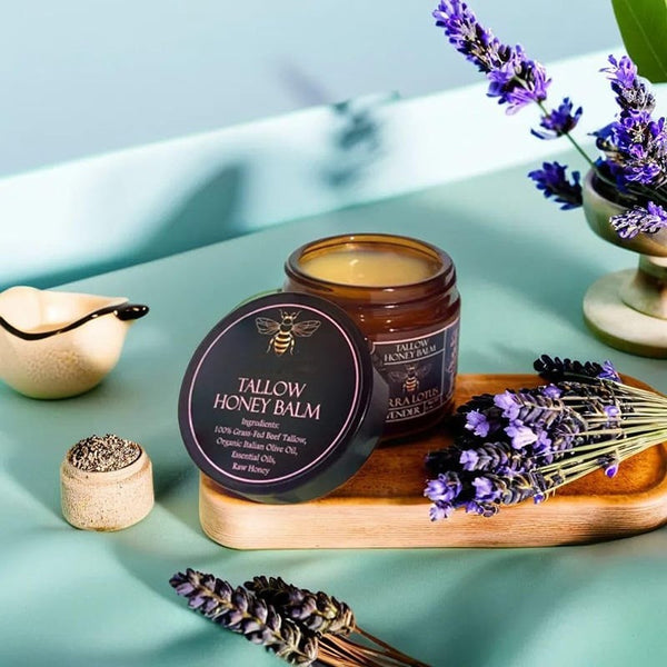 Beef Tallow Honey Balm