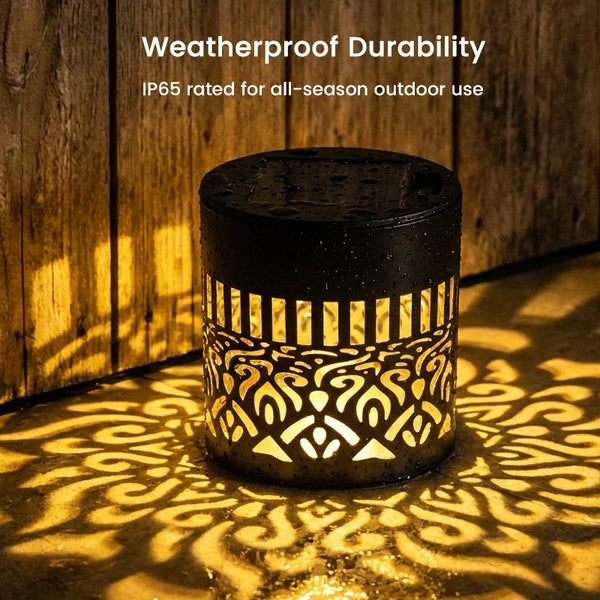 Glowmira™ – Solar Powered Mandala Light For Outdoor Decoration