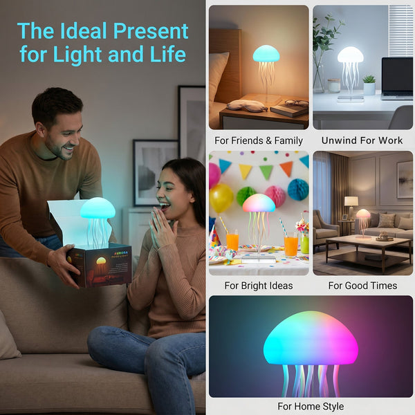 Lumijoy™ – Cordless Touch-Controlled 16-Color Night Light Lamp