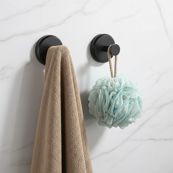 Gripora™ – Powerful Suction Hooks for Bathroom & Home Organization