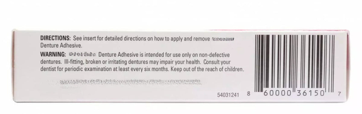 Thermoplastic Denture Adhesive