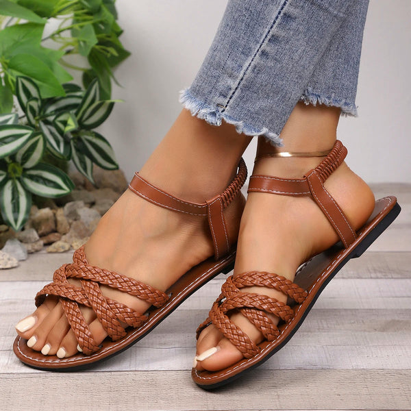 Vireoa — Artisan Vegan Leather Sandals with Cushioned Sole
